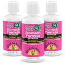 Lily of the Desert Stomach Formula, Aloe Vera 80 Gel - Koncentrirana Aloe Vera Juice s slippery Elm, Kamilica, Peppermint, in Ginger za Gut Health, Zgaga, Kisli Reflux, 32 Oz (Pack of 3)