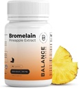 Bromelain 500mg - Ananas ekstrakt Prebavna encima - Podpira prebavne in skupne podpore dodatek - z Balance Breens