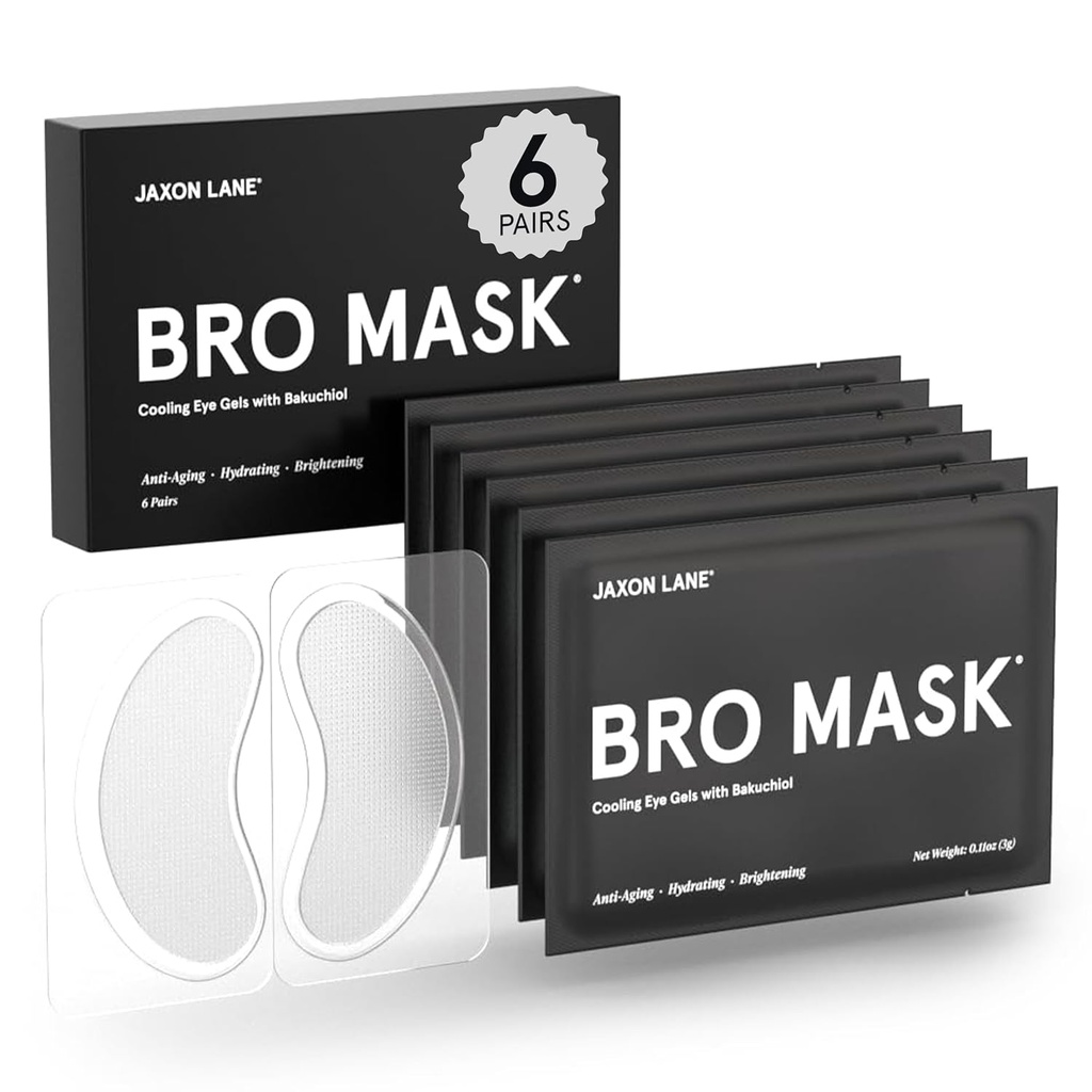 BRO MASKA pod očesnimi obliži za moške nege kože 