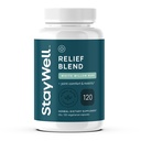 Pain Relief- White Willow Bark Extract, Hudičev krempelj, Kurkurja, Boswellia, Bromelain in Ginger Premium Extract Mešanica- 120ct