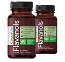 CocoaVia Cardio Health Supplement, 60 Day, 500mg Cocoa Flavanols, Podpora zdravje srca, povečanje dušikov oksid, krvni obtok, energija, Vegan, temna čokolada, 120 kapsul