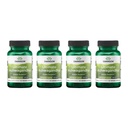 Swanson Ultimate Ashwagandha KSM-66 - Zeliščni dodatek, ki podpira zdrave ravni stresa in sprostitve - naravna formula za spodbujanje umirjenega in sproščenega uma - (60 Veggie kapsule, 250mg vsak) (4 paket)