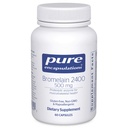 Čiste enkapsulacije Bromelain 2400 500 mg - za digestivno podporo in mišično- skeletno zdravje - podpira sklepe in okrevanje mišic* - proteolitični encimi - Vegan - 60 kapsul