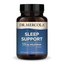 Dr. Mercola Sleep Support with Melatonin, 1.5mg Melatonin Per Serving, 30 Serving (30 kapsul), Prehranska dopolnila, Podpira zdravo spanje in duševno fokus, Ne-GMO