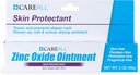 CareAll Cinkov oksid 20% Koža Zaščitno pregradno mazilo 2 oz, Relieves, Zdravljenja in preprečevanje manjših kožnih dražil zaradi Diaper izpuščaj. Pomaga zapreti mokroto. Ščiti Chafed Skin.