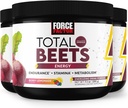 FORCE FACTOR skupaj Bits Energy Drink Mix 3-Pack, Superfood Beet koren v prahu, Nitrati za povečanje energije, Podpora kroženje, pretok krvi, dušikov oksid in Stamina, Heart Health Supplement, 90 Servings