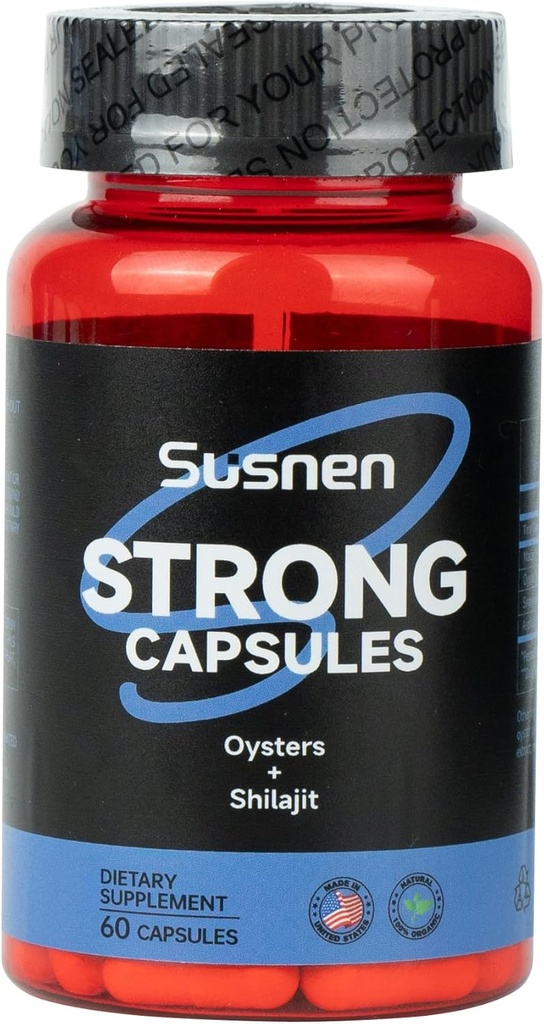 Močne kapsule, z Oster Titanium Seaweed Extract, Minerali, spodbuja absorpcijo, moški energijski dodatek, krepi telo in zagotavlja naravno energijo telesu. (60 kapsule)