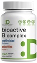 Bioaktivni vitamin B kompleks za moške in ženske, 240 Veggie kapsule - metilirani B kompleks in esterificiran vitamin C – visoka potenca in enostavna absorpcija – Imunska, energija in Presnova dodatek – Non-GMO