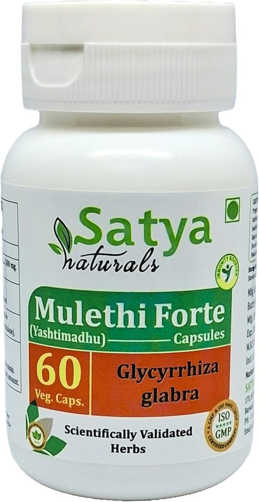 Mulethi Forte Kapsule 500 mg 60 Veg. Kapsula 