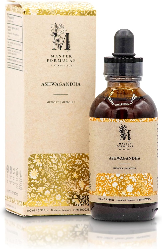 Master Formulae Ashwagandha Root Herbal Tincture 100ml 