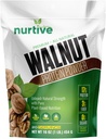 Walnut Protein Powder - bogat z Omega-3 in na rastlini temelječimi beljakovinami - Antioksidant Boost - Idealno za napitke in kuhanje - Gluten Free, Vegan, Non GSO - 20 Serving (16 oz / 454 g)