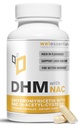 Dihidromiricetin DHM z NAC - 650 mg x 60 kapsul - 300 mg N-acetil-cisteina, 350 mg dihidromiricetina - prehranska dopolnila največje jakosti za podporo jeter, hidracija