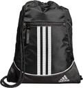 adidas Alliance Sackpack – vlečenje backpack majhna vreča za moške in ženske, črna, ena velikost