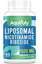 Liposomski nikotinamid ribozidni dodatek 2000 mg s TMG in Pterostilben za maksimalno absorpcijo, Superior do NAD, povečanje NAD+, celično energijo, in starostno obrambo, 60 Softgels