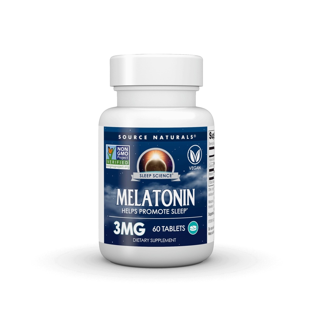 Vir Naturals Sleep Science melatonin* 3 mg - 60 tablet