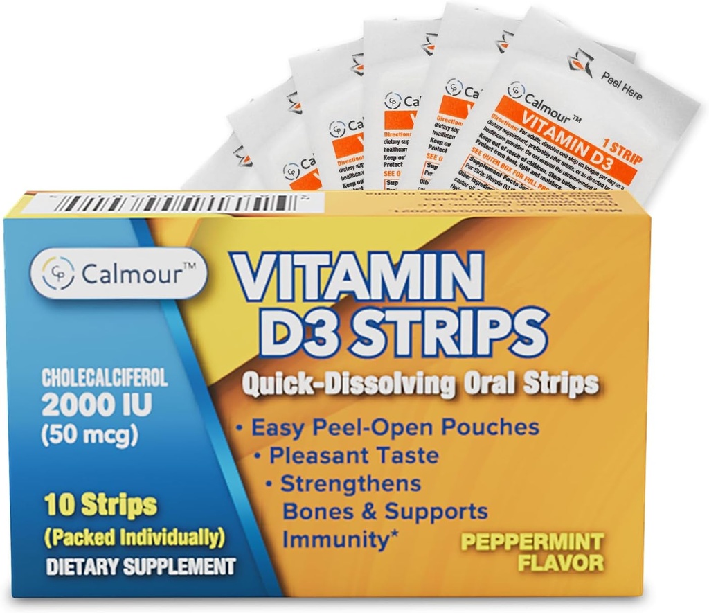 Vitamin D3 Strips 10 Pack
