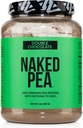 NAKED Pea - Dvojni čokoladni proteini z ameriških in kanadskih kmetij, organska kakav, organski kakav sladkor - brez GSO, brez soje in glutena brez, pomoč rast in okrevanje - 21 Sluge