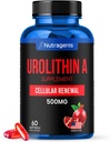 Urolithin Dodatek 500mg - 60 Softgel - Napredna celična obnova in vitalnost - Mitoceutical za povečanje mišične moči - Izdelano v ZDA