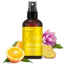 Sedem Minerali, Magnezij Happy Joints Spray - Močne ZDA Made Magnezijevo olje mešanica z eteričnimi olji (Turmerično, Ginger in Orange) - Brezplačna Ebook Vključen (4 fl oz)
