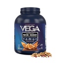 Vega Sport Vegan Protein Powder + Recovery - 30g Protein na osnovi rastlin na serviranje, arašidovo maslo, 45 Serving, 5g BCAA, probiotiki, NSF Certified, for Shakes & Smoothies, 4,2lbs (Packaging May Vary)
