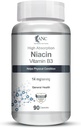 Vitamin B3 za vaskularnost in povečanje energije 90 Veg kapsule