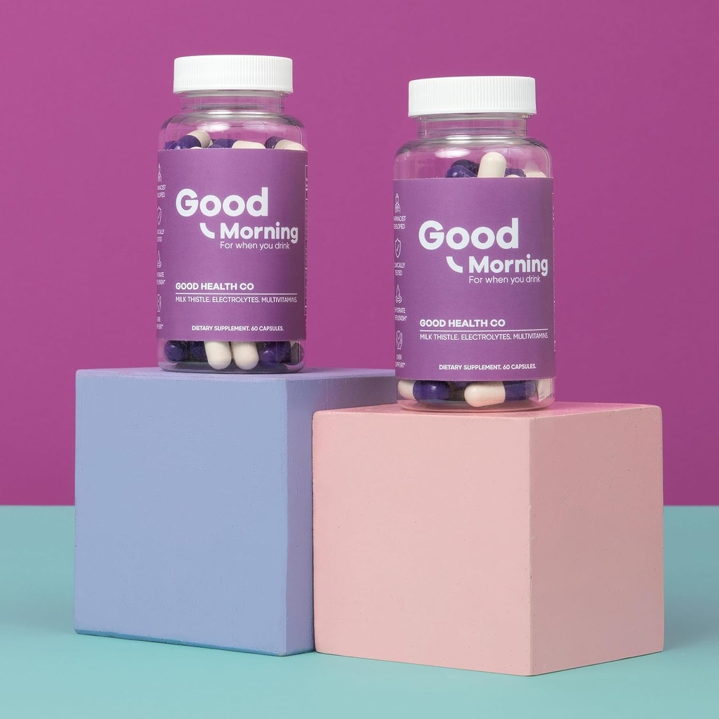 Dobro jutro recover tablete [2 Pack mungover Kit] Klinično testirani po alkoholu pomoč  Na zdravje!