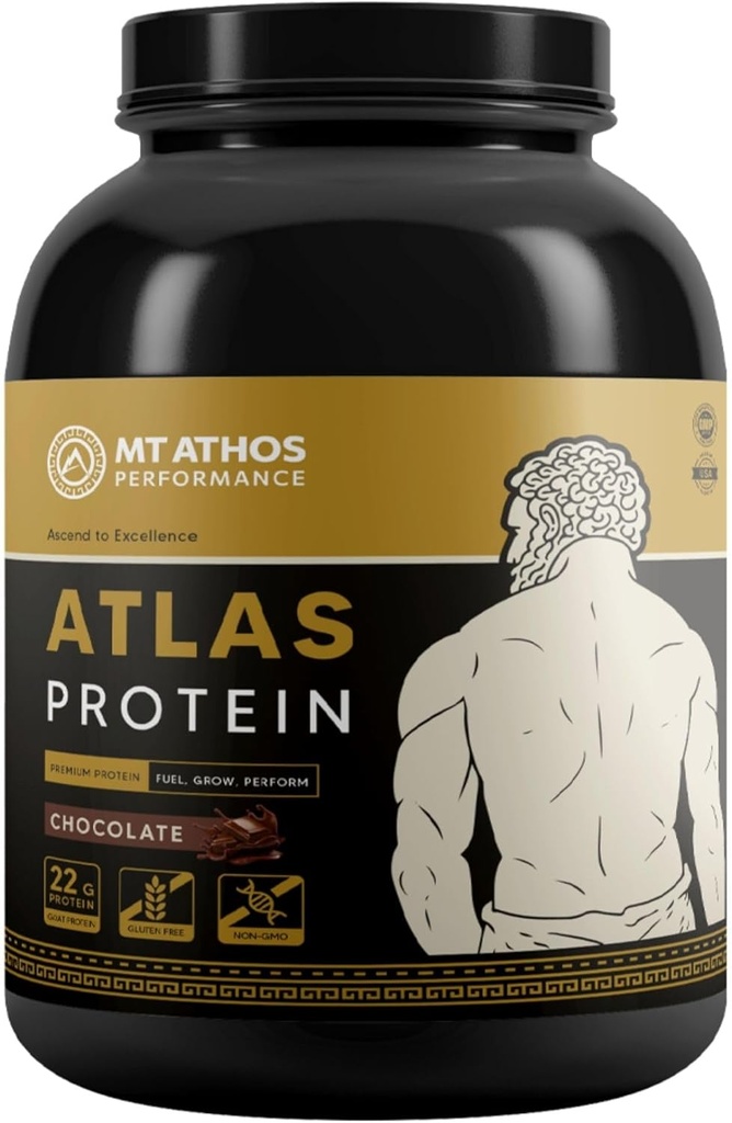 Atlas čokoladni proteini v prahu sirotka s kazeinskimi beljakovinami 