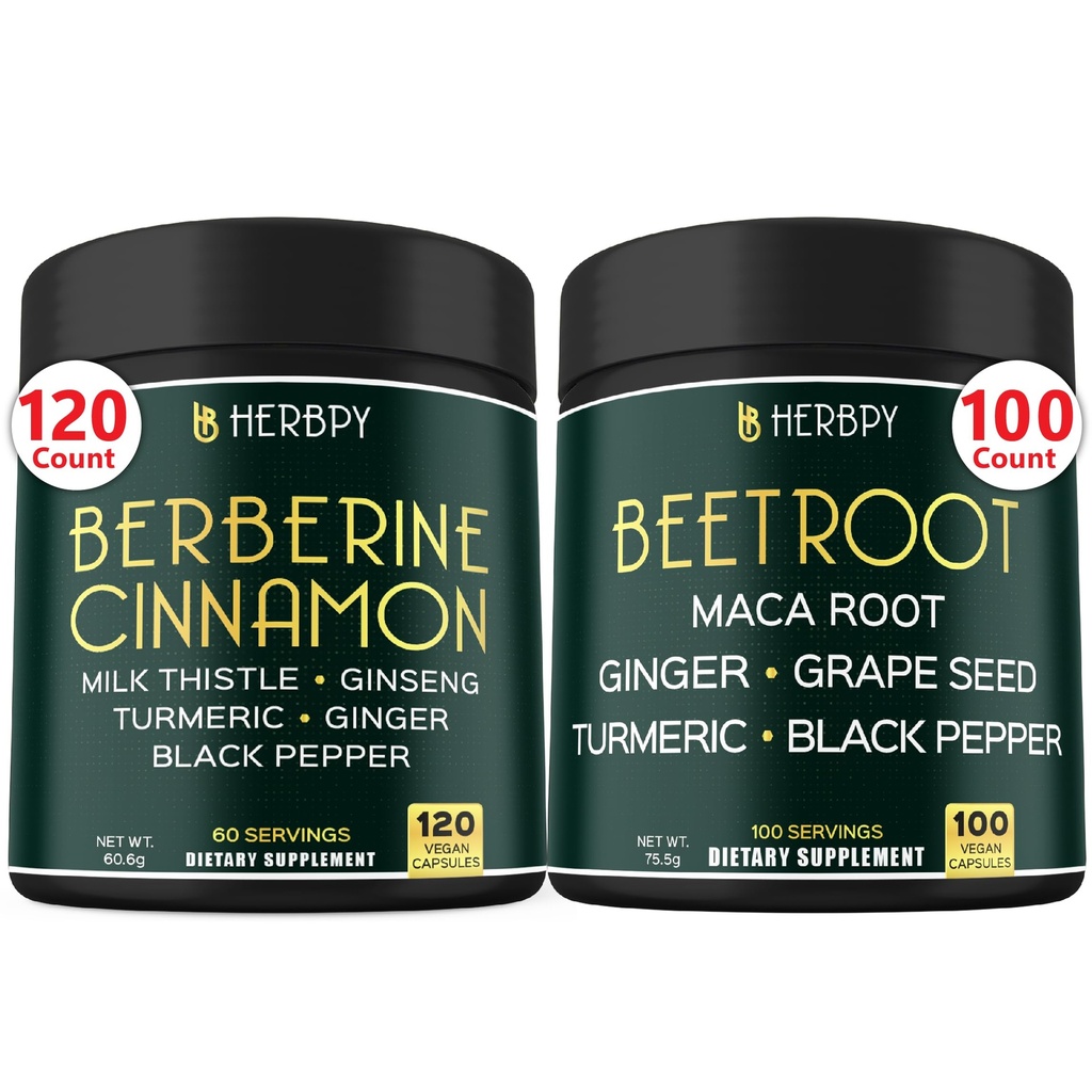 Bundel 7in1 Berberine HCl 97% & 6in1