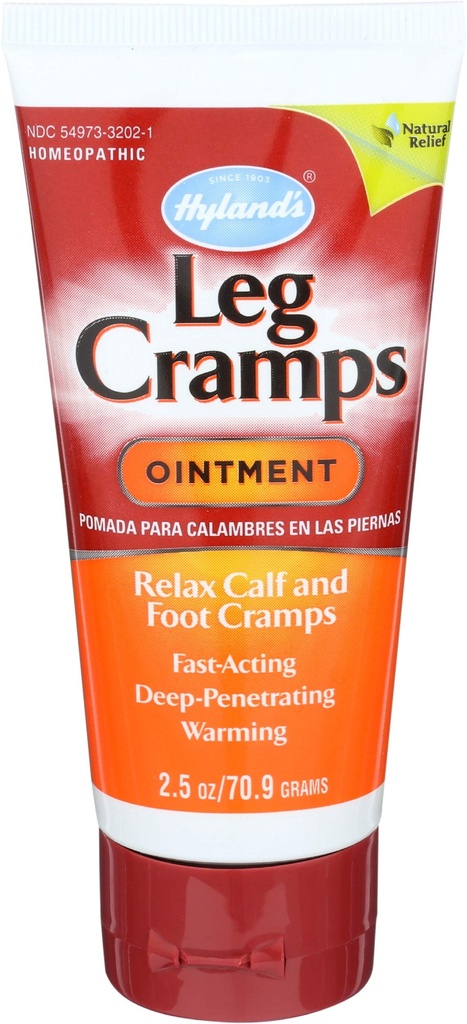 Hyland's Leg Cramps Mazilo, Arnica Gel Leg Cramp Relief, naravni relief Calf, Leg and Foot Cramp, 2.5 oz