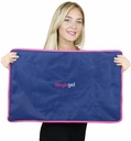 Ekstra velik in ponovno uporaben leden paket (15 x 23,5 palca, XL) za maksimalno hrbtišče in bolečine v telesu lajšanje od poškodb, otekanje, modrice, sprains 