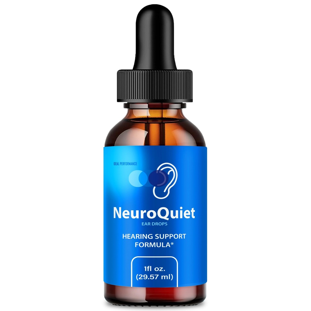 NeuroQuiet Tinitus Relief za zvonjenje ušesa NeuroQuiet sluh podpora tekoče kapljice, Neuro tiho sluh jasnost in zdravo sluh dopolnilo, Neuro tiho vse naravne formule pregledi (1 paket)