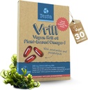Testa Omega 3 Vegan Krill dodatek-1000mg Mehkužci, 2 krat več Omega-3, DHA, EPA, Astaksantin, Fosfolipidi - srce, možgani, oči, skupna podpora - Ni iz rib, Alge Vir - 60 Softgels