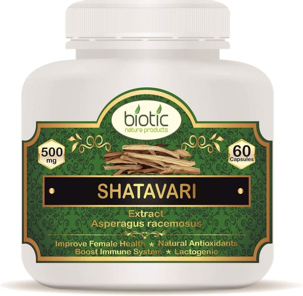 Generične kapsule KEN Shatavari 500 mg - 60 kapsul Veg