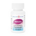 GeriCare Predporodni multivitaminski zdravilni vsebnik za zdravo mamo in otroka - Folat + vitamin C + vitamin D + železo + kalcij + B12-100 Tablete