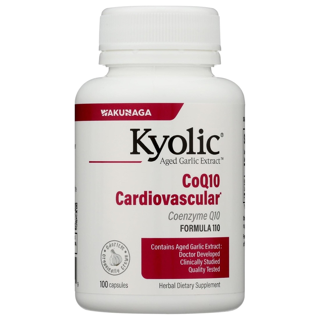 Kyolic Aged Česen Extract Formula 110, CoQ10 Kardiovaskularna