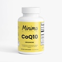 CoQ10 Ubikinon 200mg, 3rd Party tested, Optimalno Absorbirani Ubikinon, Vegan, Gluten brezplačno prehransko dopolnilo podpora za zdravje srca in možganske funkcije, 30 kapsul