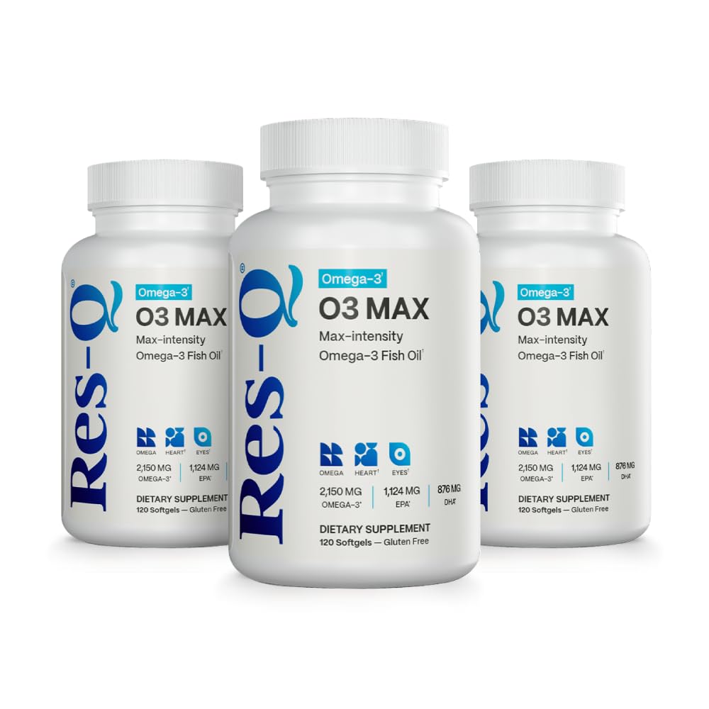 Res-Q O3 MAX Omega-3 kapsule (3 tedne)
