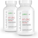 PaleoLife Premium Glutation + Mlečni osat + cink - 60 žvečljive tablete, češnjeva aroma (2-Pack)