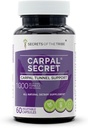 Skrivnosti Tribe - Carpal Secret, Carpal Tunel Support, Zeliščna dopolnilna mešanica (60 kapsul)