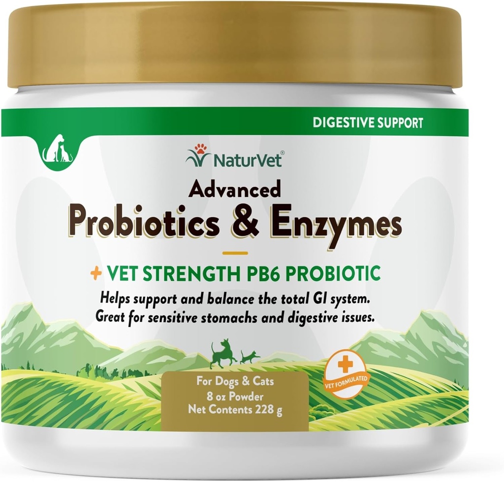NaturVet – Napredni probiotiki in encimi - Plus Vet Moč PB6 Probiotik 