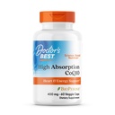 Zdravnikov BEST visoka absorpcija CoQ10, Heart & Energy Support, USP preverjen, naravno fermentirani CoQ10, Non-GMO, Gluten Free, Soy Free, Vegan 60 Veggie Caps