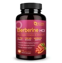 NATURE TARGET Berberine HCl 1200mg, Berberine dopolnilo s Ceylon Cinnamon, Chromium - podpira Imunsko zdravje, gastrointestinalno zdravje in zdravje srca, Non-GMO, 120 kapsul