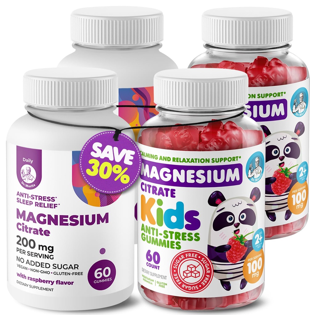 Otroci Magnezij Gumies Sugar-free 120 Count in Magnezij Gumies Sugar-free 120 Count - Calm Magnezij Gumies Supplement za otroke, Sugar-free Magnezij Calm Chews za otroke in odrasle