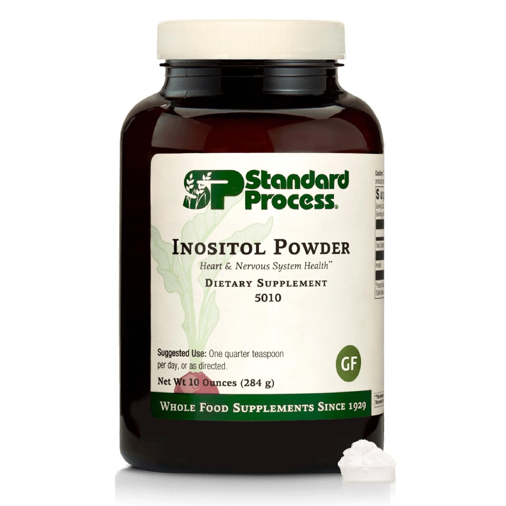 Standardni postopek inozitol v prahu - dnevno dopolnilo za srce za kardiovaskularno podporo in podporo živčnega sistema - Gluten-free, non-Mlečni in ne-Mlečni - 10 ounces (405 Servings)