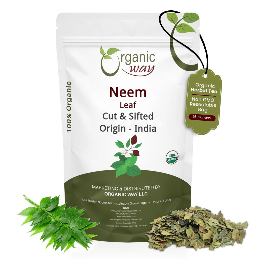 Organic Way Neem Leaf Cut in presejani 