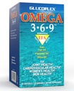 vGlucoflex Omega 3-6-9, Omegas iz EPA/DHA ribje olje za skupno zdravje, 30 obrokov