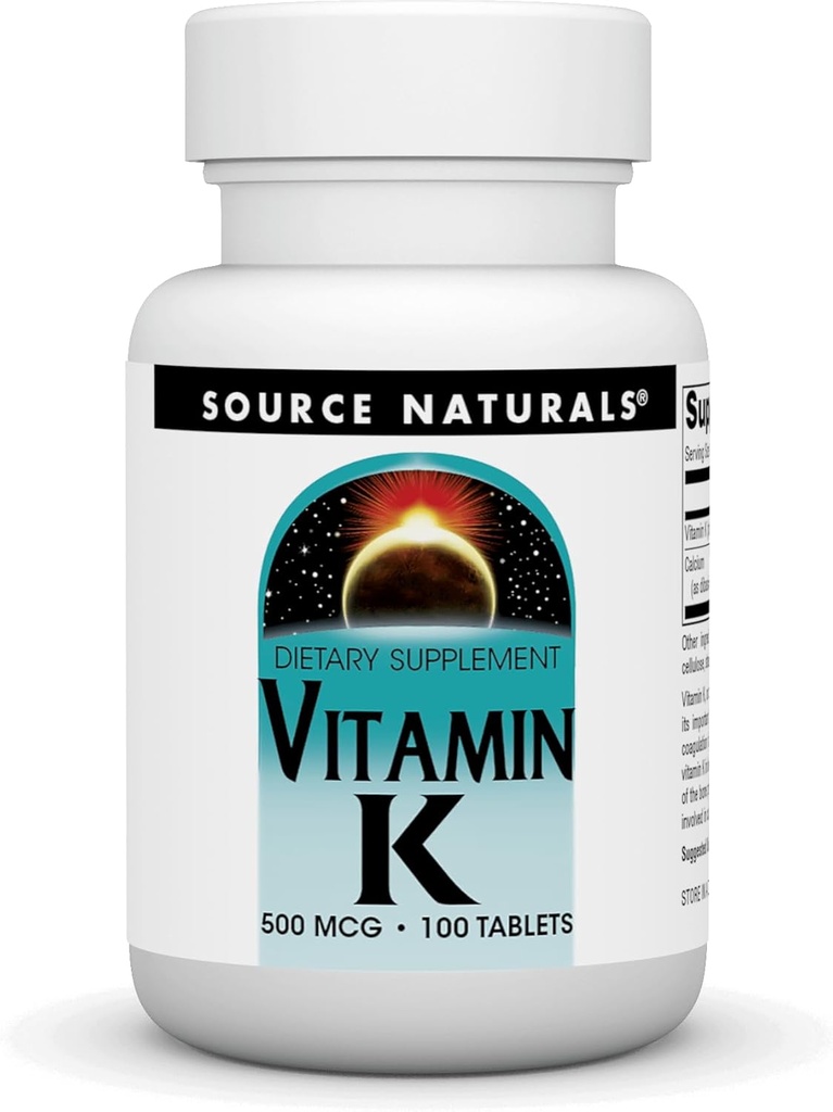 Vir Naturals Vitamin K - 500 μg - 100 tablet