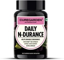 Dnevni N-durance, izvleček nitrata rdeče pinach, dodatek dušikovega oksida, 400 mg pred vadbo Veg kapsule, 60no