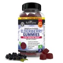 BioSchwartz Elderberry Gummies z cinkom in vitaminom C - naravna imuno-podpora za odrasle in otroke - Black Sambucus Bezgove jagode - Testirana tretja stran, Non-GMO, Veganska multimineral dodatek, 60 Count