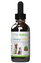Dobro počutje hišnih živali v urinu Zlato za pse - vet-formulirani multi-Herb Searin Tract Podpora - Bladder Health & Searin System Wellness - Natural Dog Supplement - Tekoča Formula 2 oz (59ml)